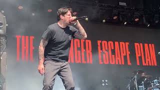 The Dillinger Escape Plan  The Running Board Live at No Values Fest 6824 FROM THE RAIL [upl. by Kirven]