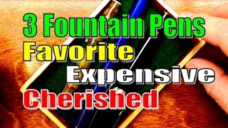 Special Fountain Pens  ASMR [upl. by Morrie]