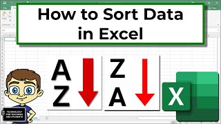 Sorting in Excel  Basics and Beyond [upl. by Marlene]