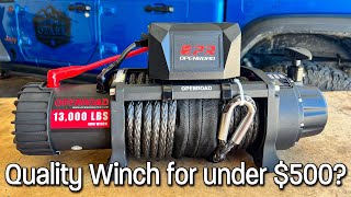 Can You Get a Quality Winch for Under 500 OpenRoad 4WD Panther Series 2s Plus [upl. by Yetty]