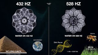 432 Hz and 528 Hz EXPLAINED The Most Powerful Frequencies in The Universe [upl. by Arlyn]