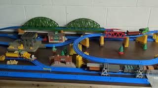 Tomy Thomas amp Friends Layout Run [upl. by Ellimac744]