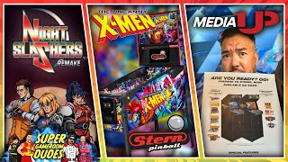 Media1Up First Arcades Leak Uncanny XMen Stern Pinball Night Slashers Remake amp More [upl. by Sadick]