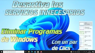 Adiós TELEMETRÍA Desactiva los SERVICIOS INNECESARIOS en Windows 10 11 en menos de 2 minutos [upl. by Arihsat156]