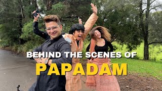 Behind the scenes of Papadam Bdrama [upl. by Carter626]