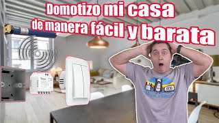 Domotizo mi casa de manera sencilla fácil y barata💰 [upl. by Ehtyde998]