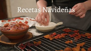 RECETAS NAVIDEÑAS Frutas escarchadas naturales y caseras [upl. by Lessirg]