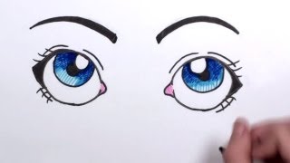 How to Draw Cartoon Eyes  MLT [upl. by Maxine]