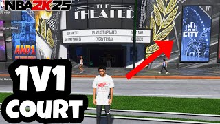 THE THEATER 1V1 COURT WITH MY 6’6 DEMIGOD 2 WAY SKILLED STRETCH ON NBA 2K25😈 [upl. by Lliw949]