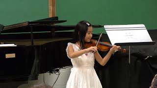 Distinction Violin Recital  Mozart Melody Violin  Levine School of Music [upl. by Georges]