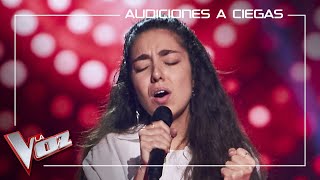 Nereida Sanchón canta quotEl tratoquot  Audiciones a ciegas  La Voz Antena 3 2023 [upl. by Ahsael]