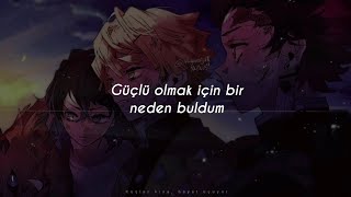 Demon Slayer Opening Full “Gurenge” Türkçe çeviri [upl. by Nauhs21]