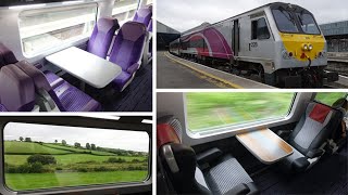 Dublin to Belfast by train  a ride on the Enterprise [upl. by Anawaj]