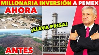 AMLO VA CON TODO REFINERÍA YA SE ESTÁ CONSTRUYENDO EN TABASCO [upl. by Wilkison]