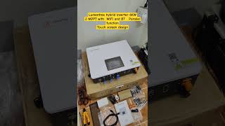 Lumentree hybrid inverter 6KW 2MPPT with WiFi and BT Parallel function Touch screen design [upl. by Pritchard]