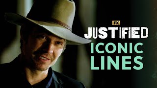 Iconic Justified Lines We Just Can’t Forget  FX [upl. by Asor952]