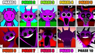 New True All Phases in Incredibox Sprunki  Phase 1 VS Phase 2 VS Phase 3 VS Phase 4 VS Phases 510 [upl. by Elleira917]