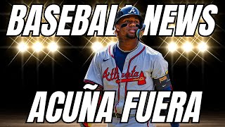 RONALD ACUÑA JR SUFRE TERRIBLE LESIÓN Y SE PIERDE EL RESTO DEL 2024 [upl. by Khosrow]