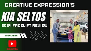 Kia seltos review in India facelift 2024 [upl. by Sessylu]