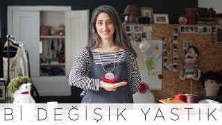 El Dikişi İle Yastık Yapımı  Bi Değişik Dikiş Okulu [upl. by Rosalee]