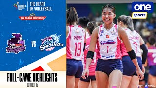 Choco Mucho vs Creamline highlights  2023 PVL AllFilipino Conference  Oct 15 2023 [upl. by Annawak]