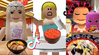 Mukbang Roblox TikToks  ASMR Compilation 42 [upl. by Nitsirk]