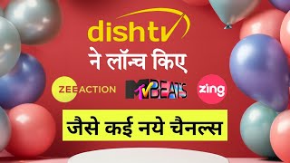 Dish TV added New Channels with effect from 1st April 2024  Zing Super FTA Box [upl. by Salot]