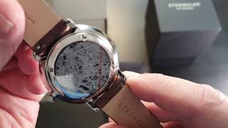 Unboxing STERNGLAS Hamburg Automatik 42 mm [upl. by Bailar683]