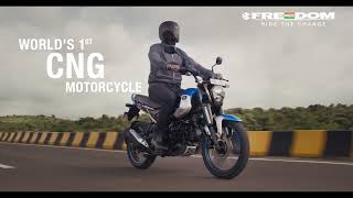 Bajaj Freedom 125 CNG  World’s First CNG Bike [upl. by Nilra956]