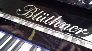 Stunning sound on a  BLUTHNER  upright pro piano [upl. by Ushijima329]