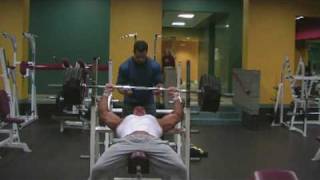 Stan Efferding 500 pound incline bench press raw for 3 reps [upl. by Bennie736]