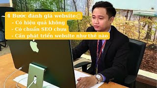 4 Bước phân tích đánh giá nhanh website chuẩn google SEO chưa seoweb thietkewebchuanseo tranding [upl. by Adalheid]