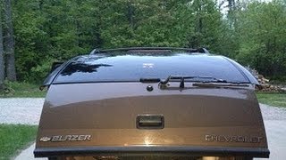 1998 Chevy Blazer How To Remove Surface Rust And RhinoBed Line Under 20 [upl. by Kath]