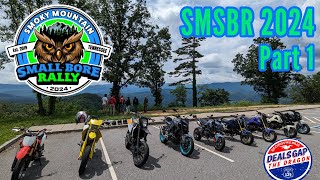 Smokey Mountain Small Bore Rally 2024 Part1  The CRF110 Hits The Dragon amp So Much More [upl. by Haleelahk]