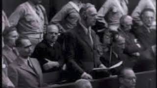 Nuremberg Trial Day 216 1946 Joachim von Ribbentrop Final Statement [upl. by Meibers147]