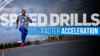 RUN FASTER 4 Proven Acceleration Drills [upl. by Akkire]