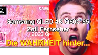 Samsung qled 4k q60c 55 zoll fernseher  eine ehrliche bewertung und erfahrungen [upl. by Ettevad]