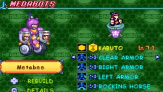 Medabots Metabee Version All Medaparts [upl. by Arquit]