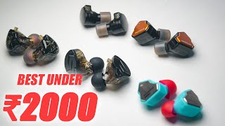 7Hz Zero 2 vs Moondrop Chu 2 vs KZ ZSN Pro X vs ND ZR vs Salnotes Zero  5 Budget IEMS Compared [upl. by Asamot]