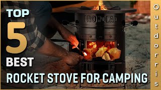 Top 5 Best Rocket Stoves for Camping Review in 2023 [upl. by Lindon]