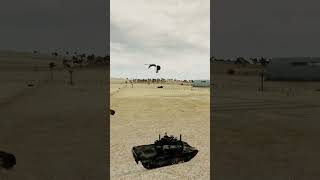 Russian Defense Helicopter Disarmed By US Tanks shorts arma3 [upl. by Hirst]