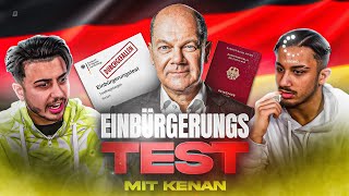 KENAN WILL DEN DEUTSCHEN PASS 🇩🇪 ICON 5 EINBÜRGERUNGSTEST [upl. by Hoxsie509]