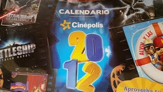 Calendario Cinepolis Año 2012 [upl. by Cato429]