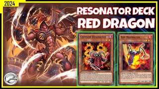 RESONATOR DECK WITH RED DRAGON ARCHFIEND  Gameplay OCTOBER 2024  Yugioh Duel Links [upl. by Nolana]