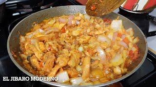 HACIENDO UNA DE LAS RECETAS DE BACALAO MAS UTILIZADAS EN PUERTO RICO BACALAO GUISADO [upl. by Basham626]