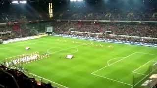 1FC Köln 24022014 die FCHymne [upl. by Shaddock]