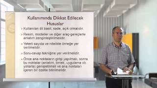 ÖĞRETİM İLKE VE YÖNTEMLERİ 09 HAFTA VİDEO 1 BÖLÜM [upl. by Battat995]