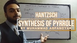 Hantzsch Synthesis of Pyrrole [upl. by Ykcul]