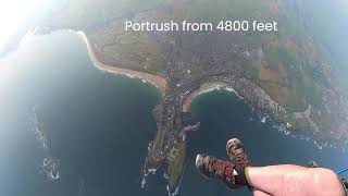 Portrush From 4800ft [upl. by Yarg]