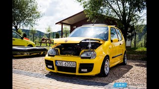 Fiat Seicento Sporting Abarth swap 14 16v Tuning German Style [upl. by Trauner]